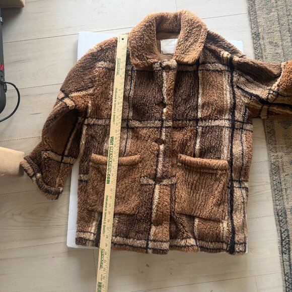 Doen Heirloom Easton Sherpa Jacket Coat Sz M RARE - Picture 13 of 16